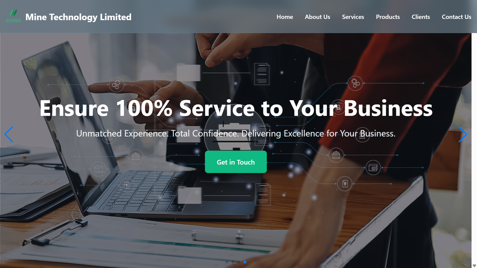 CMS website development and content management